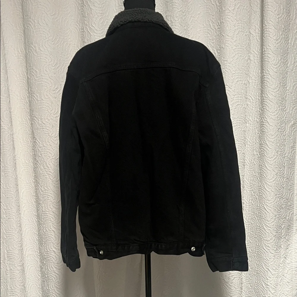 Men's Levi’s Black Denim Jacket - Picture 6 of 9